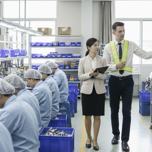 东莞BSCI半通知审核要求下-工厂日常生产与现场管理的稳定状态