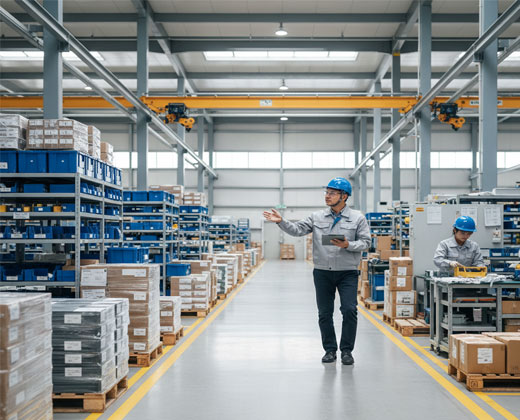 BSCI审核要求下-东莞工厂仓库日常化-体系化管理的现场状态