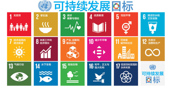 可持续发展目标流程图