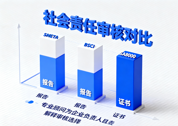 SMETA认证与BSCI、SA8000的区别与联系