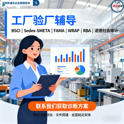 佛山纺织厂BSCI验厂认证费用,流程拆解与资料清单